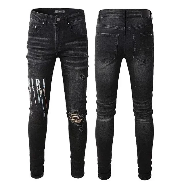 AMIRI Jeans Distressed Graphic product detail image 14