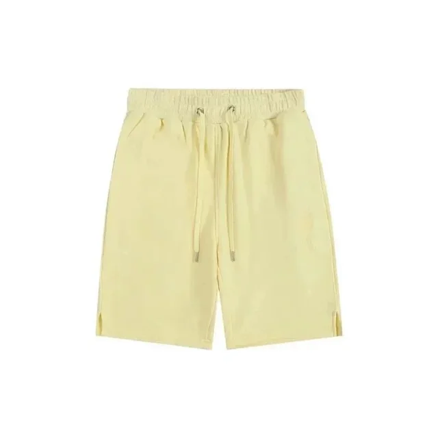 AMI Paris Shorts Drawstring with de Cœur heart patch product detail image 19