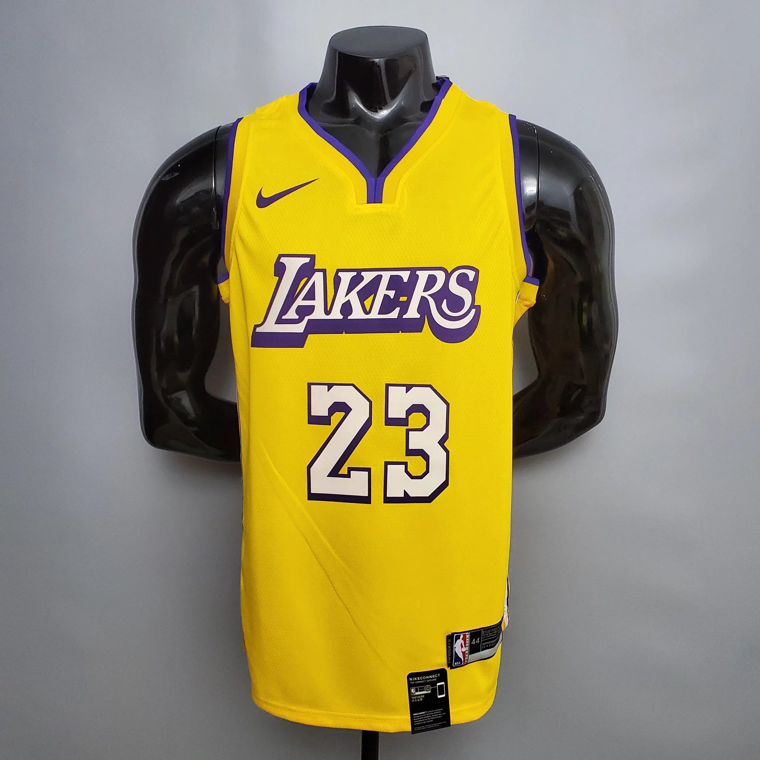 Nike NBA Los Angeles Lakers #3 Anthony Davis Statement Edition Jersey Yellow - 15