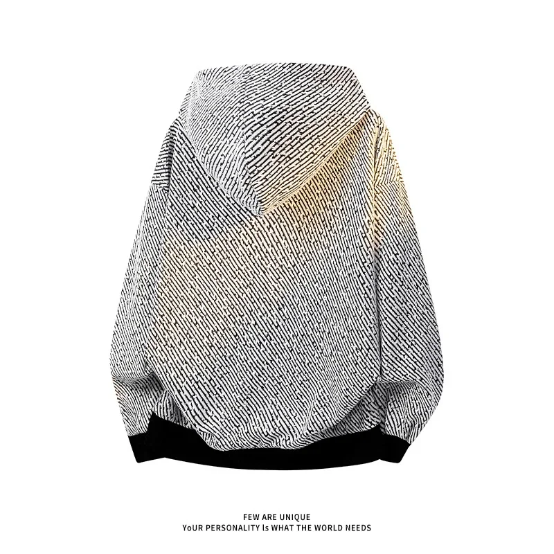 Men's Tweed Stripe Hoodie