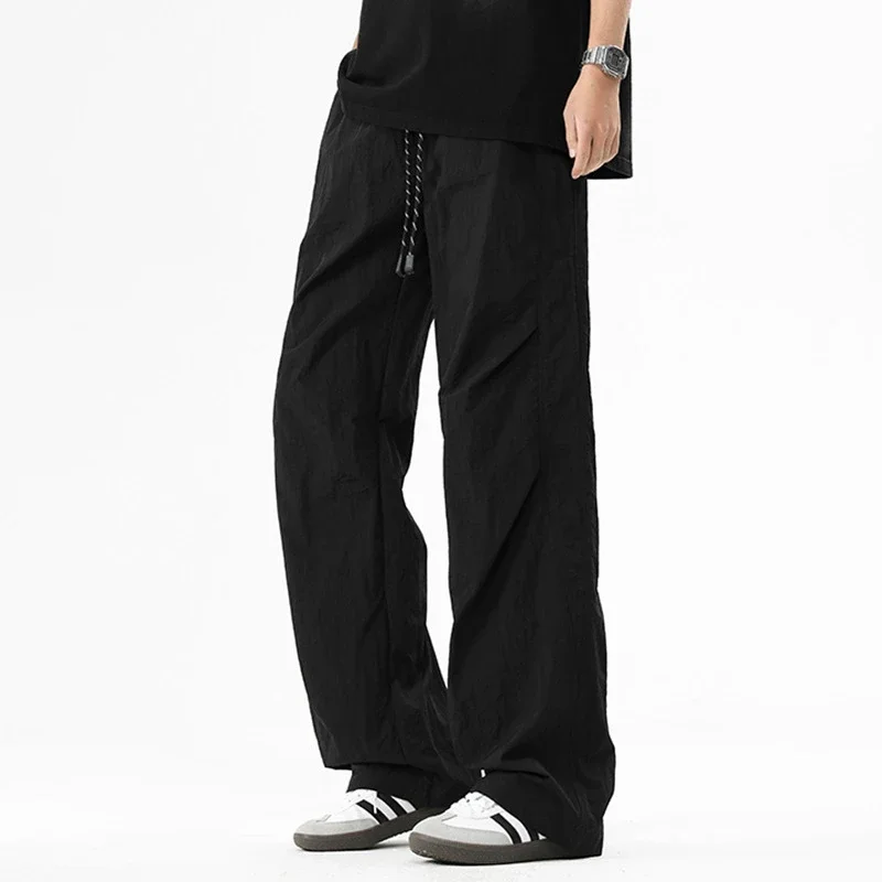 2025 Spring/Summer Men's Parachute Cargo Pants
