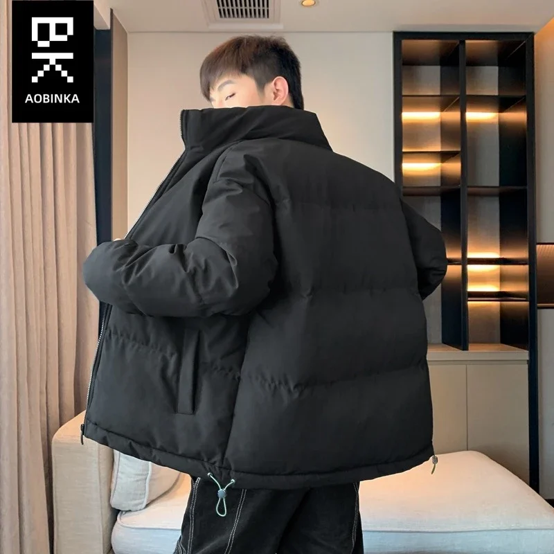 2025 Winter Men's Loose Cotton Coat