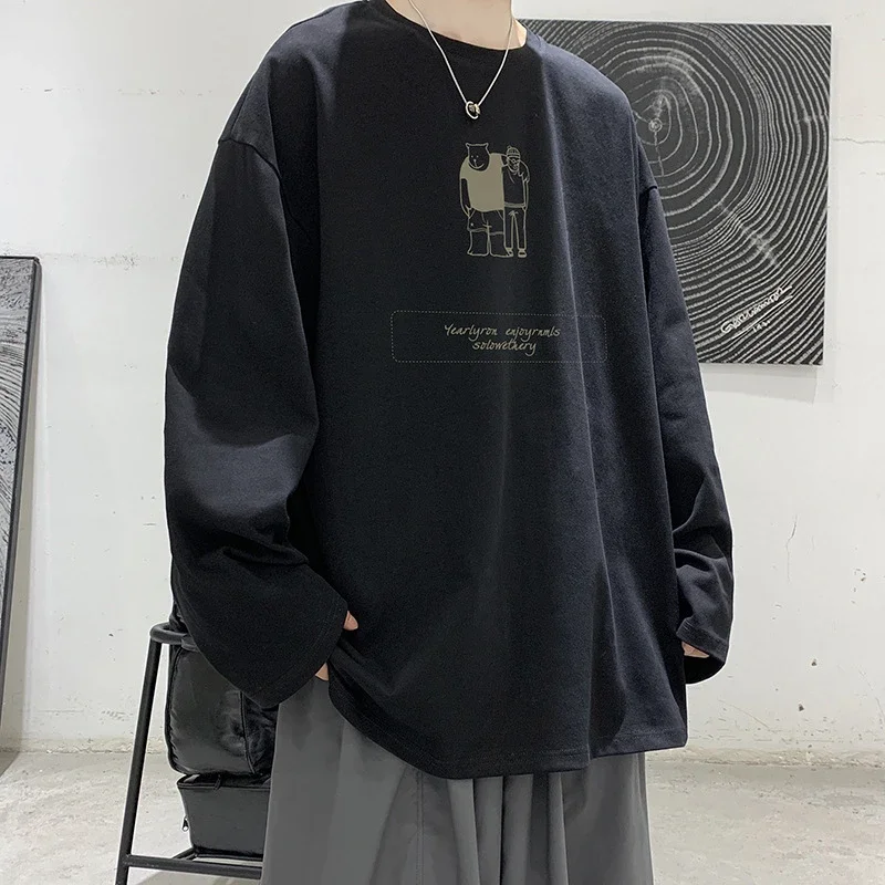 2025 Korean Round Neck Couple T-shirt