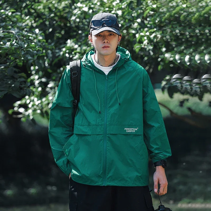 Mountain Style Hooded Summer Work Jacket (Unisex)