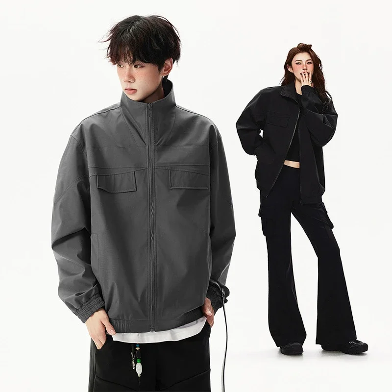 Men's Retro Work Jacket - Street Style