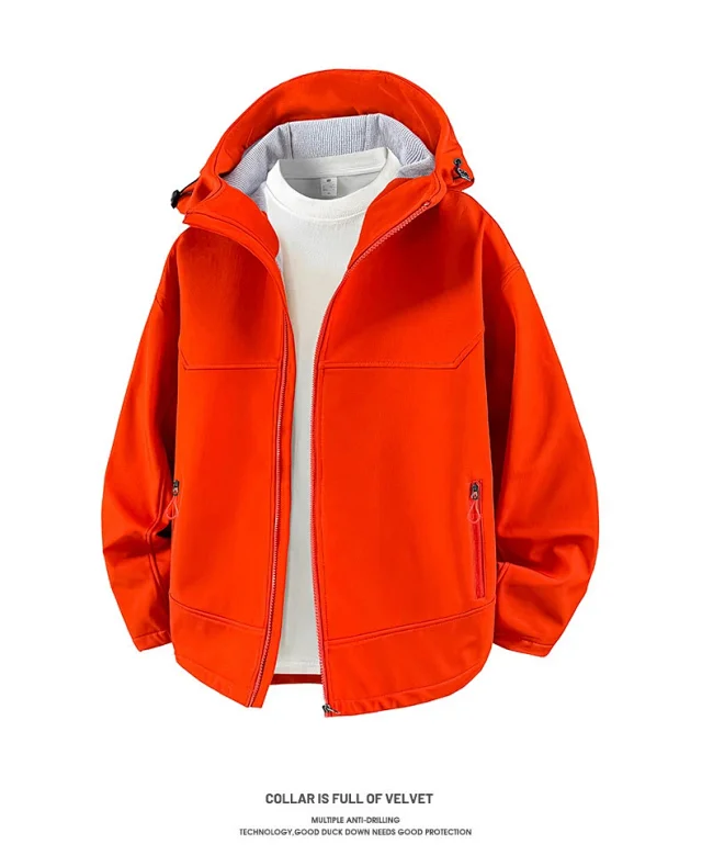 Spring Autumn Windproof Jacket (Couple Style) Detail