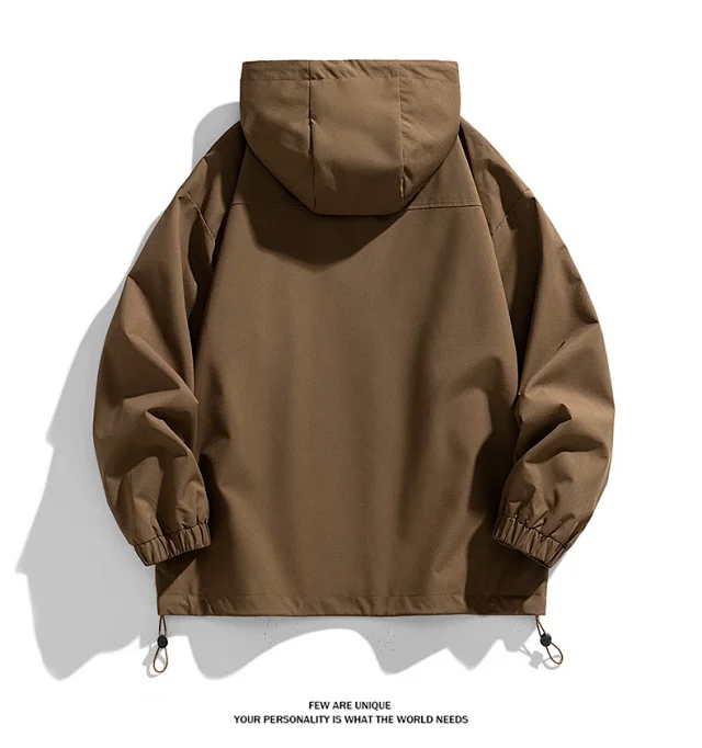 Men's Spring/Fall Windproof Red    Outdoor Functional Couple Jacket Detail