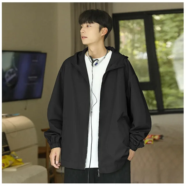 Autumn Men's Outdoor Jacket Detail