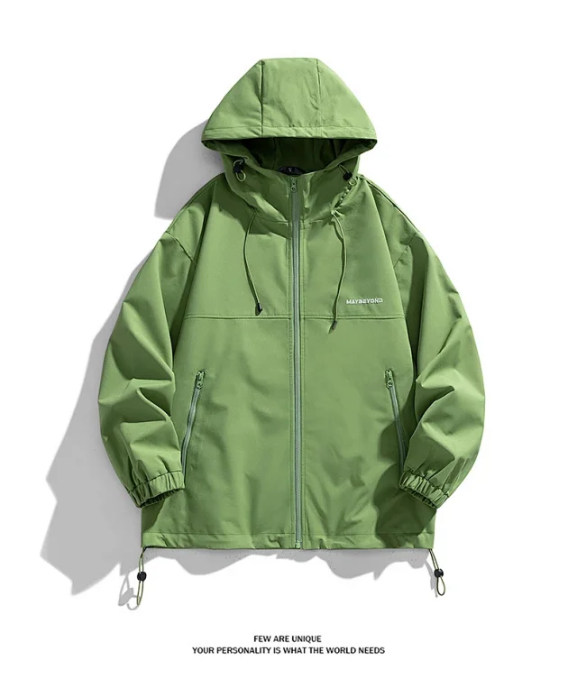 Men's Spring/Fall Windproof Red    Outdoor Functional Couple Jacket Detail