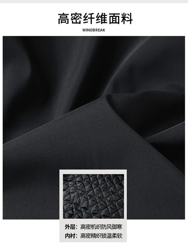 Men's Winter Padded Jacket Detail