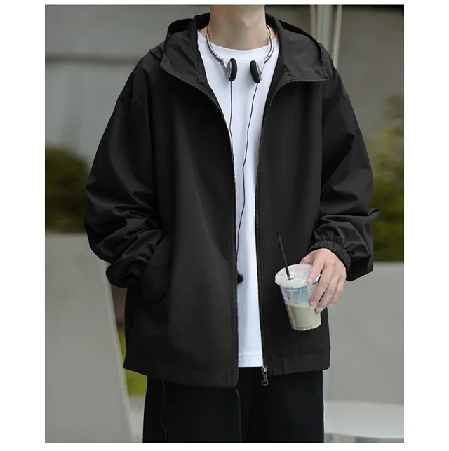 Autumn Men's Outdoor Jacket Detail