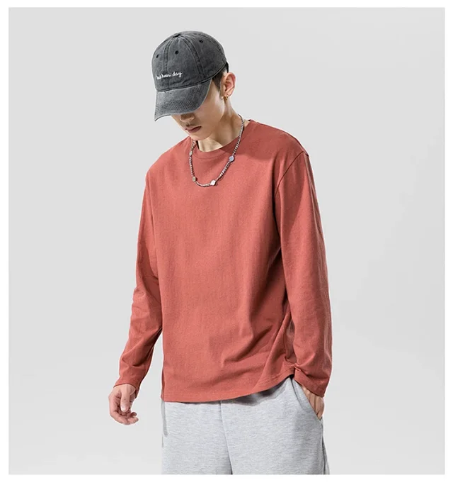 Men's Long-sleeve T-shirts (Couple Style) Detail