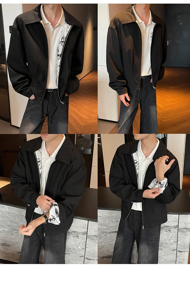 Autumn New Ink Inner Jacket Detail