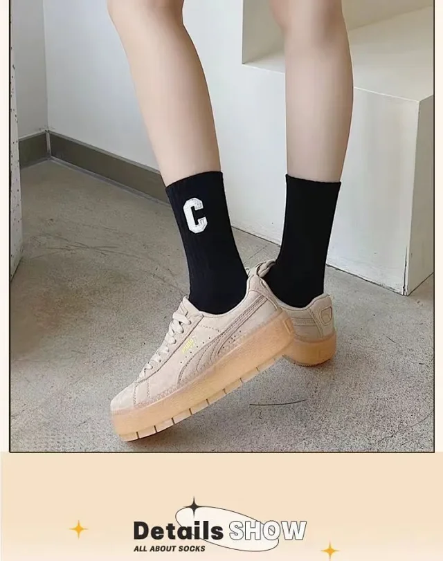 Women's Thick Anti-slip Sports Socks(5 Pairs) Detail