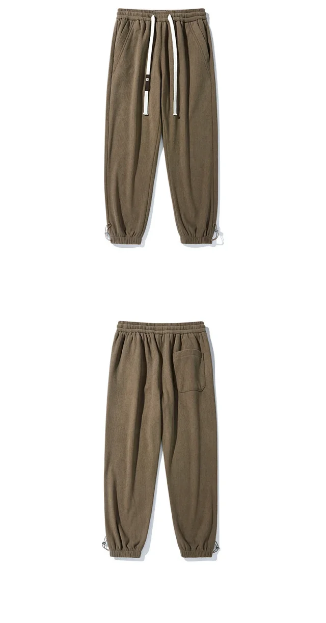 Men's Cotton Corduroy Casual Sweatpants Detail