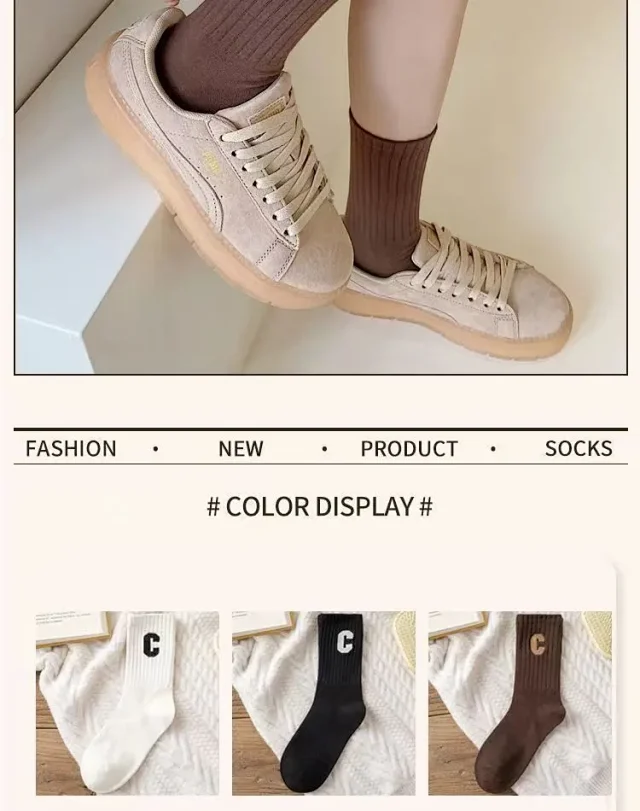 Women's Thick Anti-slip Sports Socks(5 Pairs) Detail