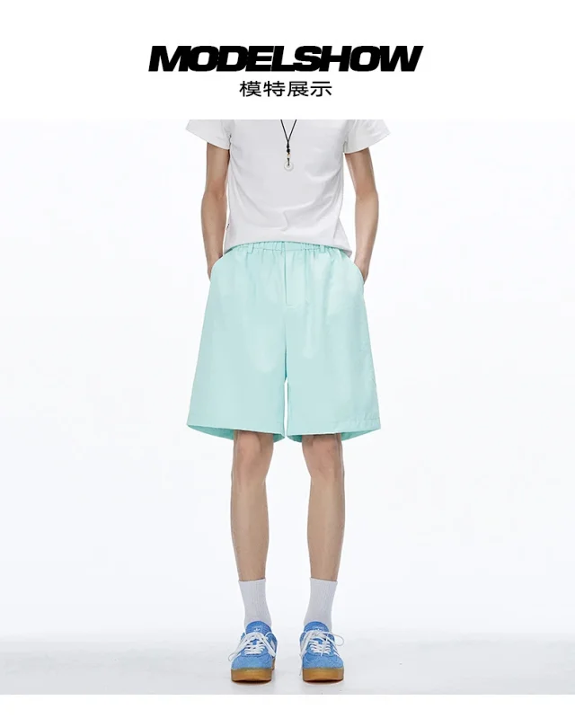 Men's Summer Sporty Loose Beach Shorts Detail