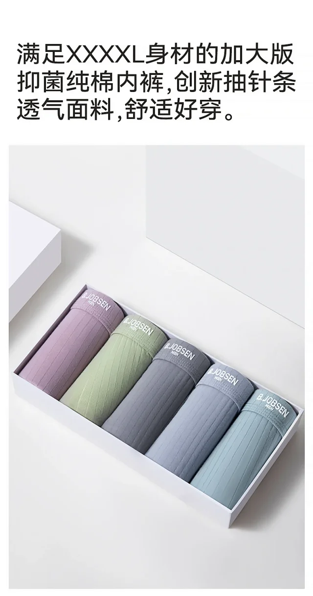 Men's Cotton A-Class: 7A Antibacterial, Loose Detail