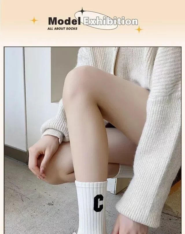 Women's Thick Anti-slip Sports Socks(5 Pairs) Detail
