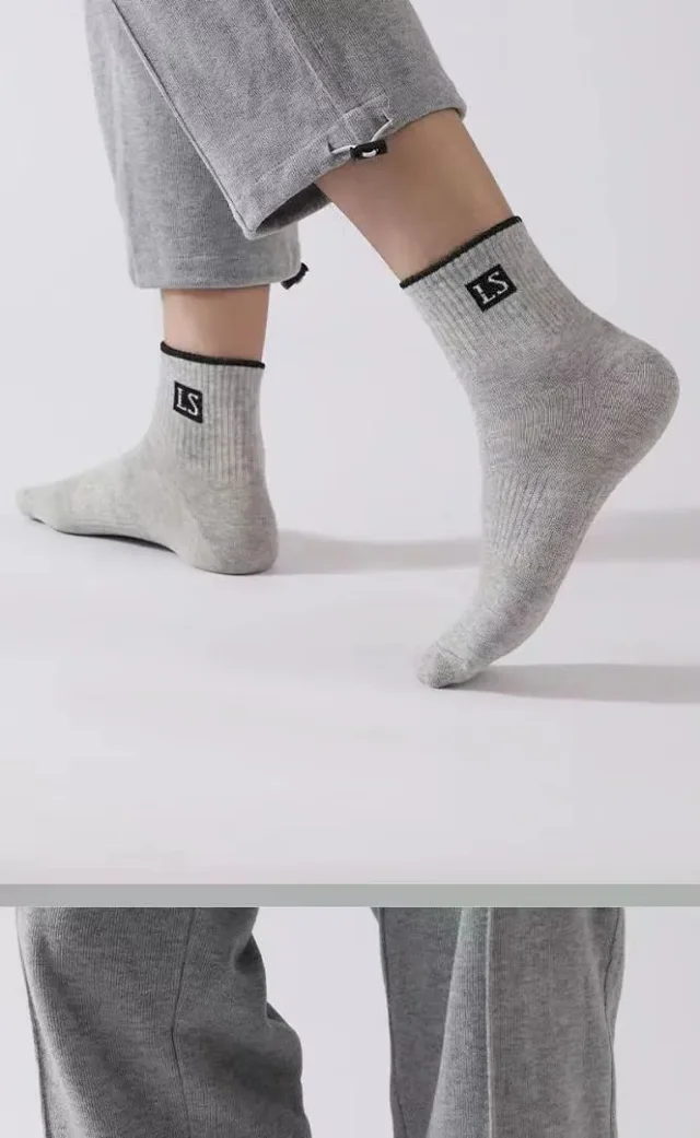 Men's New Antibacterial Sports Socks(5 Pairs) Detail