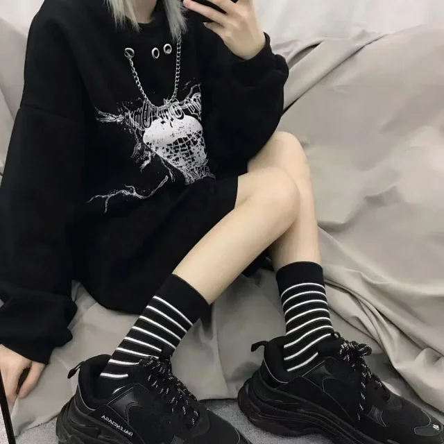 Women's Anti-slip Cotton Sports Socks(5 Pairs) Detail