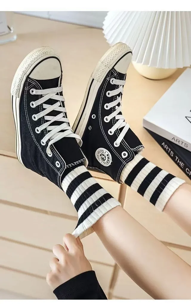 Unisex Antibacterial Cotton Socks(5 Pairs) Detail