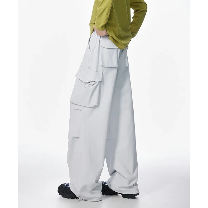 Unisex Summer Cool Parachute Cargo Pants