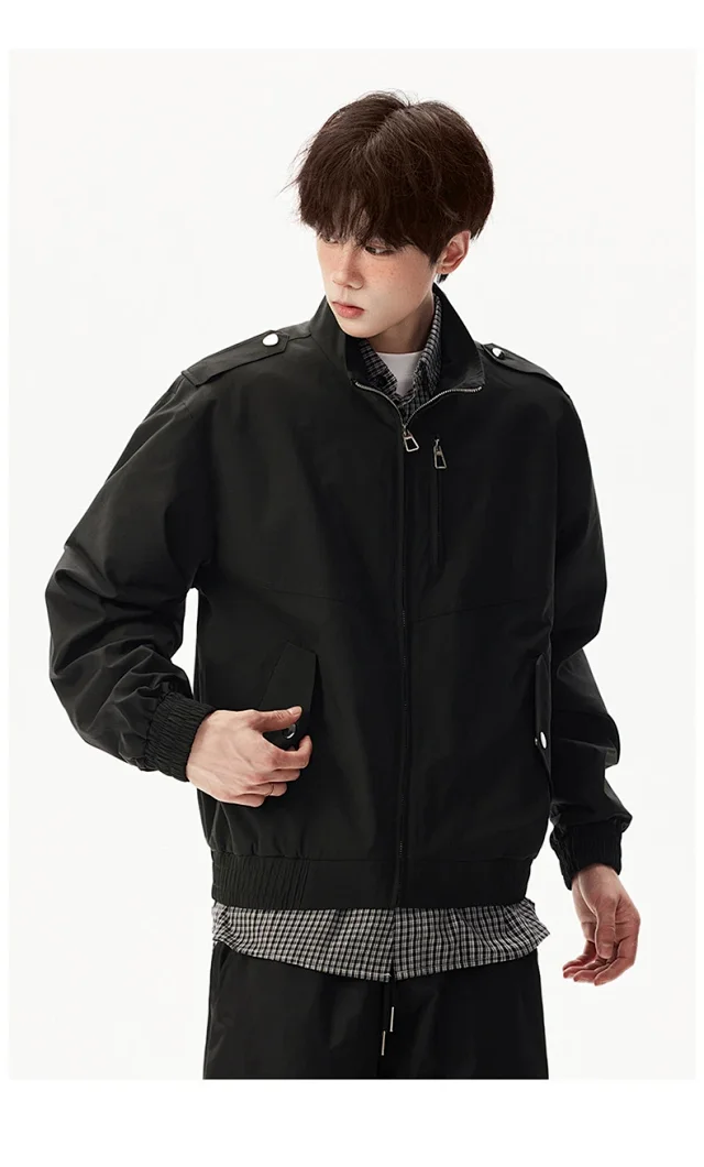 Retro Pilot Jacket for Couples Detail