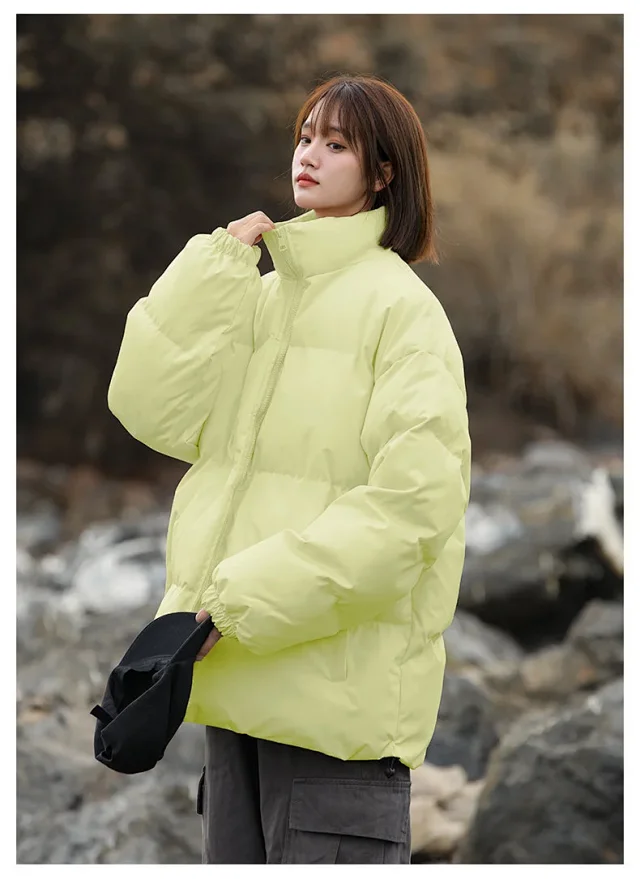 Ins Trendy Unisex Cotton Jacket Detail