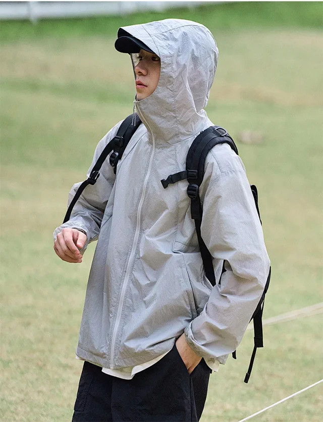 2025 Lightweight UV - Resistant Outdoor Hoodie (Unisex) Detail