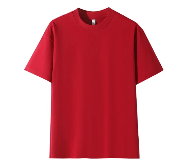 260g Summer Double Yarn Japanese Cotton Unisex Tee Detail