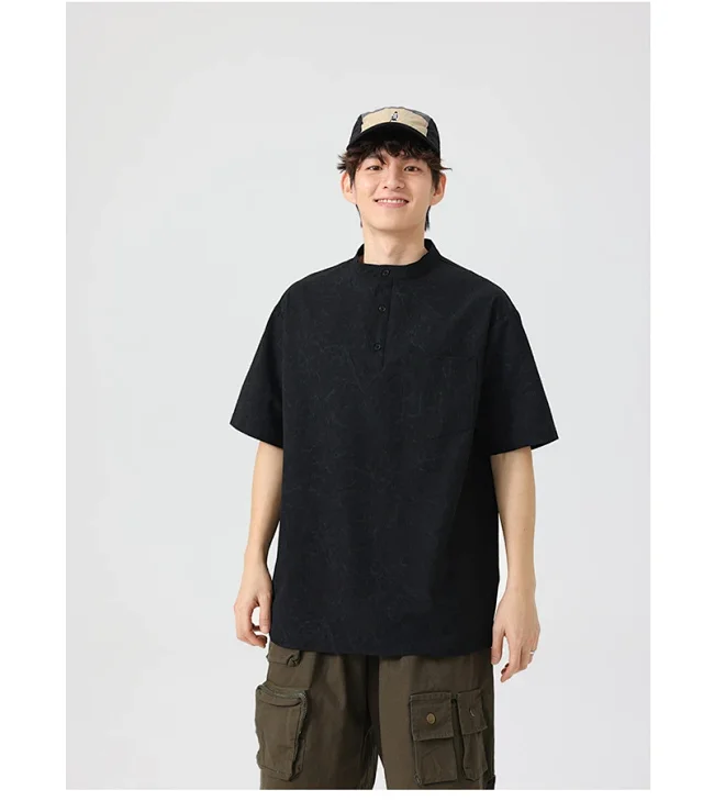 2025 T - shirt with Pocket Decoration Detail