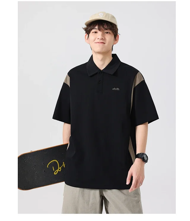 Men's 2025 Summer Polo Shirt Detail