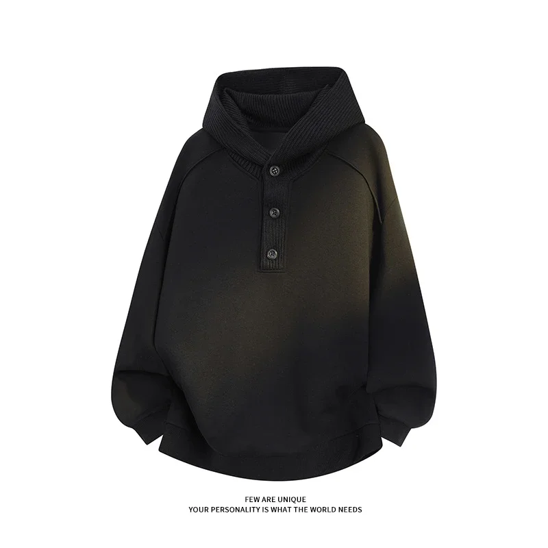 Men's Vintage Knit Hoodie