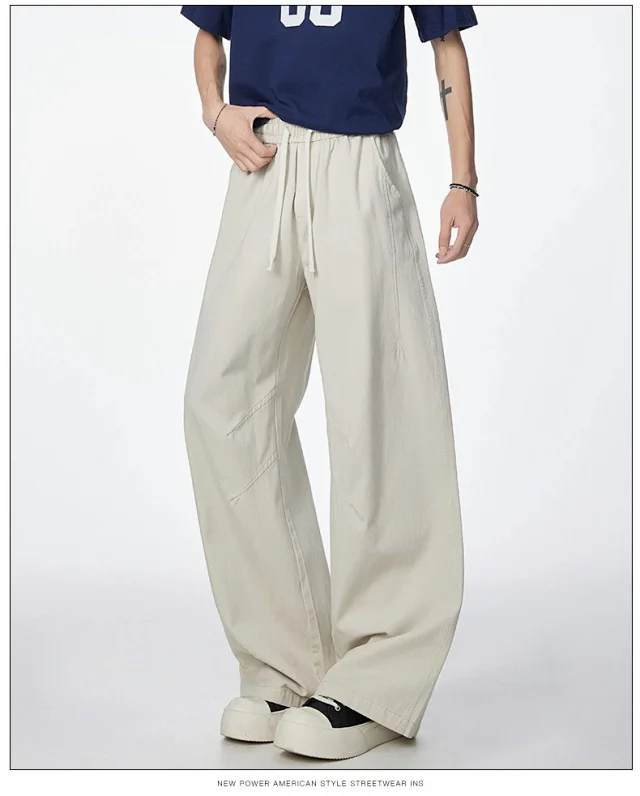 2025 New American High - Street Straight Sports Casual Pants Detail