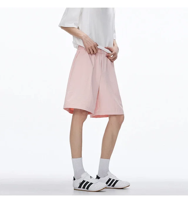 Men's Summer Sporty Loose Beach Shorts Detail