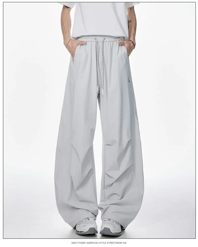 Men's Summer Thin Quick-dry Paratrooper Pants Detail
