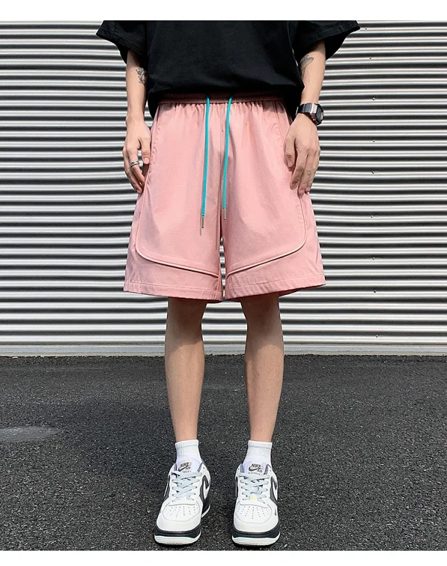 Men's Summer Ice Silk Outdoor Shorts Detail