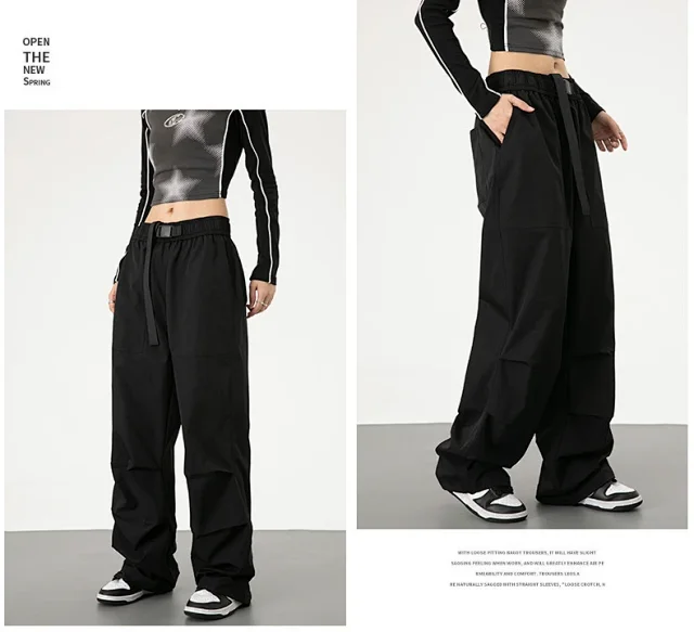 Men's Summer Outdoor Parachute Pants Detail