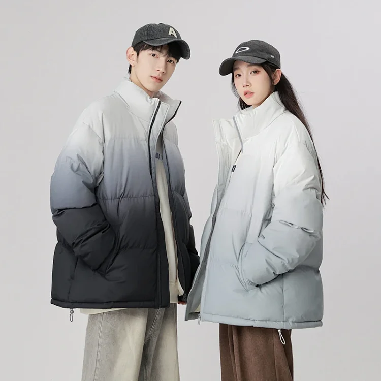 2025 Winter Men's Gradient Puffer Coat