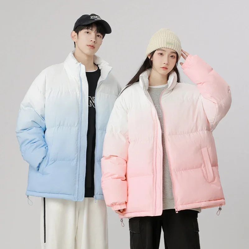 2025 Winter Men's Gradient Puffer Coat