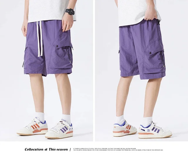 2025 Men's Cargo Shorts: Light, Comfy & Airy Detail