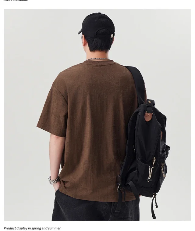 Men's 2025 Summer T-shirt Detail