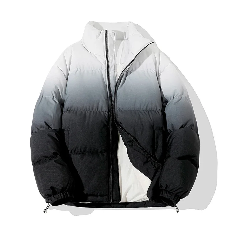 2025 Winter Men's Gradient Puffer Coat