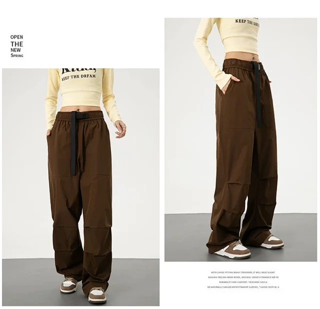 Men's Summer Outdoor Parachute Pants Detail