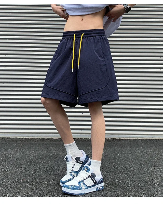 Men's Summer Ice Silk Outdoor Shorts Detail