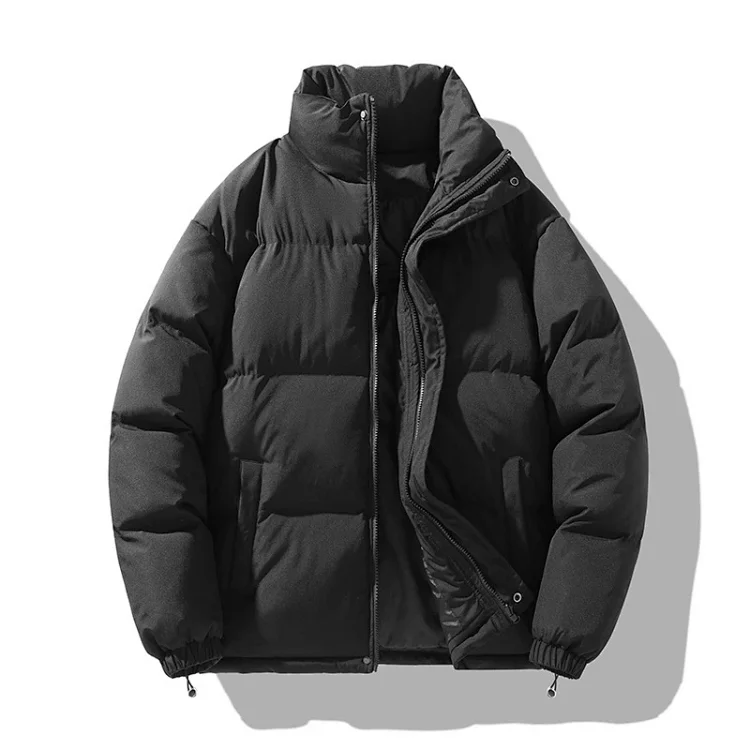 Winter New Collar Cotton Padded Jacket Couple Bread Coat