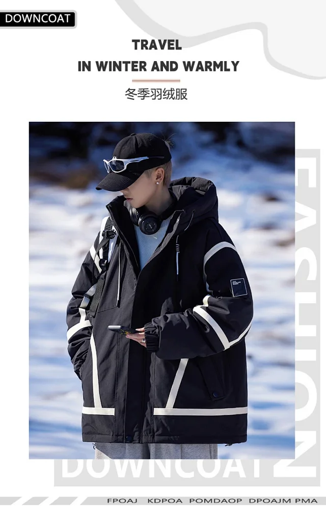 2025 Winter New Fashion Puffer Coat Detail