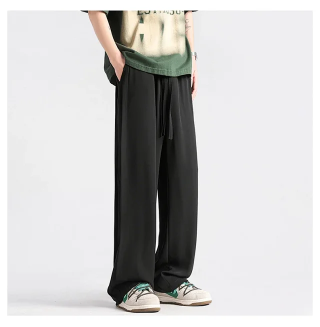 NASA Men's Summer Ice Silk Trousers Detail