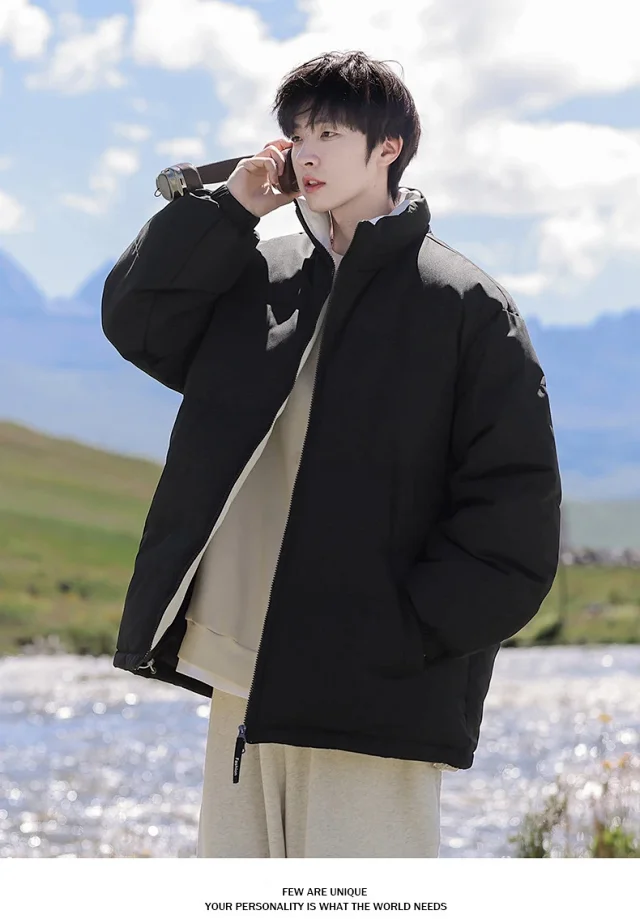 Autumn/Winter New Thick Warm Hong Kong-style Bread Jacket Detail